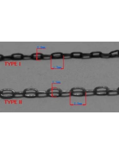 40cm universal fine chains set (2 types), 1/700 - Master Tools 06624