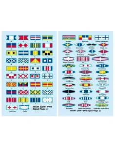 WWII Signal Flags, 1/200 - Trumpeter 06630