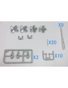 USS Missouri & Iowa Warship Upgrade Set, 1/200 - Trumpeter 06631