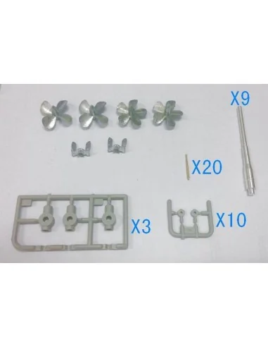 USS Missouri & Iowa Warship Upgrade Set, 1/200 - Trumpeter 06631
