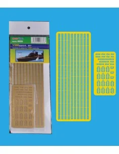 Handrails & Ladders for 1/350 model ship, 1/350 - Trumpeter 06636