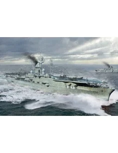 German Navy Aircraft Carrier DKM Peter Strasser, 1/700 - Trumpeter ...