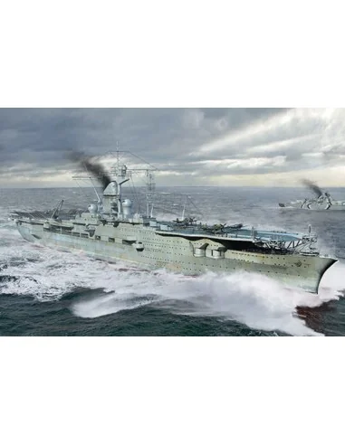 German Navy Aircraft Carrier DKM Peter Strasser, 1/700 - Trumpeter ...