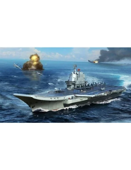 PLA Navy type 002 Aircraft Carrier, 1/700 - Trumpeter 06725