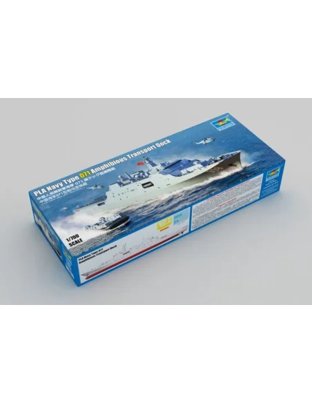 PLA Navy Type 071 Amphibious Transport Dock, 1/700 - Trumpeter 06726