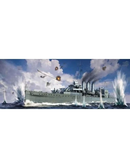HMS Cornwall, 1/700 - Trumpeter 06734
