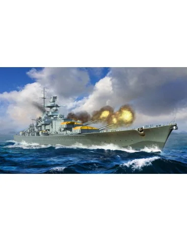 German Gneisenau Battleship, 1/700 - Trumpeter 06736