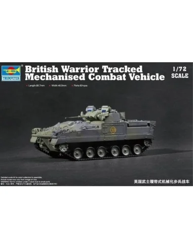 [NO_DESC] British Warrior Tracked Mechanized Vehic, 1/72 - Trumpete...