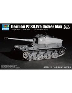 German PZ.Sfl.Iva Dicker Max, 1/72 - Trumpeter 07108