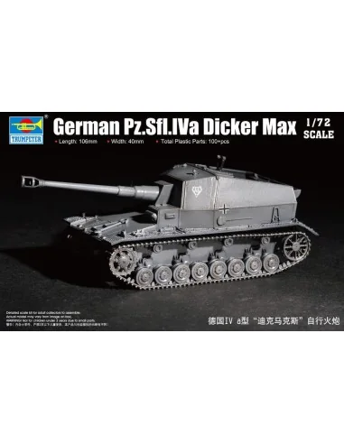 German PZ.Sfl.Iva Dicker Max, 1/72 - Trumpeter 07108