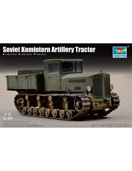 Soviet Komintern Artillery Tractor, 1/72 - Trumpeter 07120