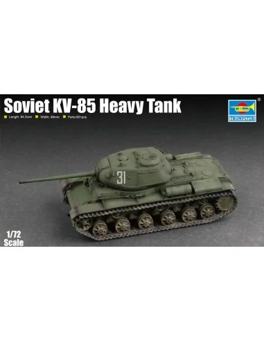 Soviet KV-85 Heavy Tank, 1/72 - Trumpeter 07127