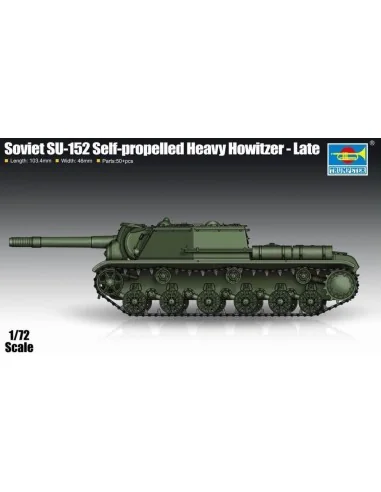 Soviet SU-152 Self-propelled Heavy Howitzer - Late, 1/72 - Trumpete...