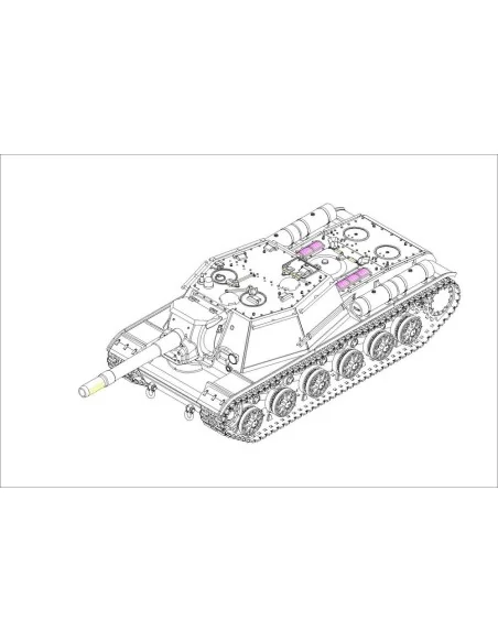 [NO_DESC] Soviet SU-152 Self-propelled Heavy Howitzer - Late, 1/72 ...