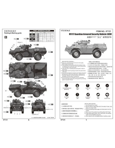 [NO_DESC] M1117 Guardian Armored Security Vehicle (ASV), 1/72 - Tru...