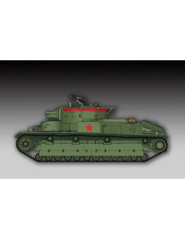 Soviet T-28 Medium Tank (Welded), 1/72 - Trumpeter 07150