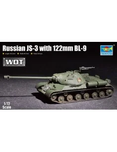 Russian JS-3 with 122mm BL-9, 1/72 - Trumpeter 07163