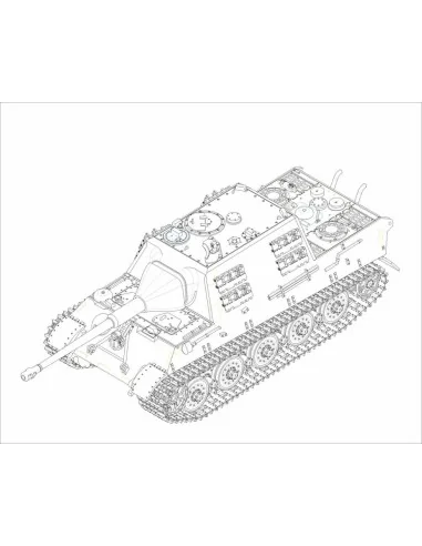 German JagdTiger with 88mm /L71, 1/72 - Trumpeter 07166