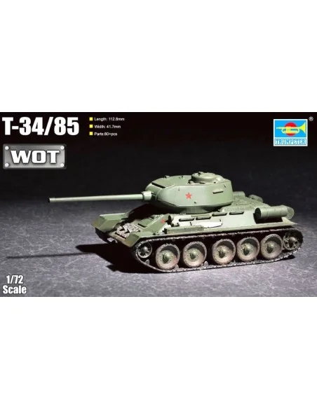 [NO_DESC] T-34/85, 1/72 - Trumpeter 07167