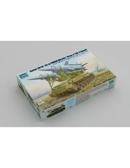 Soviet 2K11A TEL w/9M8M Missile "Krug-a"(SA-4 Ganef), 1/72 - Trumpe...