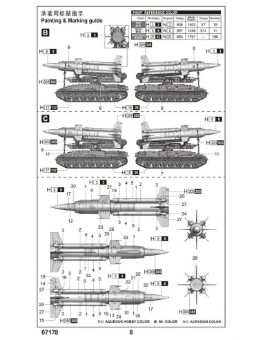 [NO_DESC] Soviet 2K11A TEL w/9M8M Missile "Krug-a"(SA-4 Ganef), 1/7...