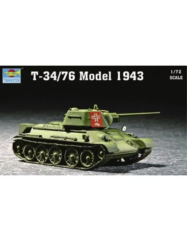 Soviet T-34/76 Model 1943, 1/72 - Trumpeter 07208
