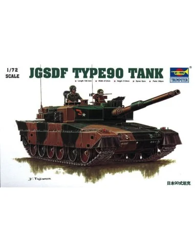 Japanischer Panzer Typ 90, 1/72 - Trumpeter 07219