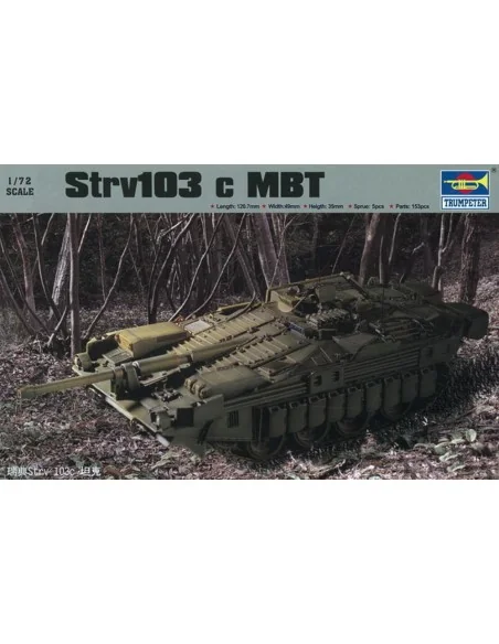 Strv103c MBZ, 1/72 - Trumpeter 07220