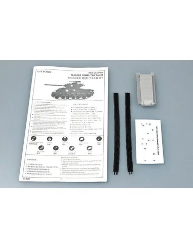 M4A3E8 Tank (T66 Track), 1/72 - Trumpeter 07225