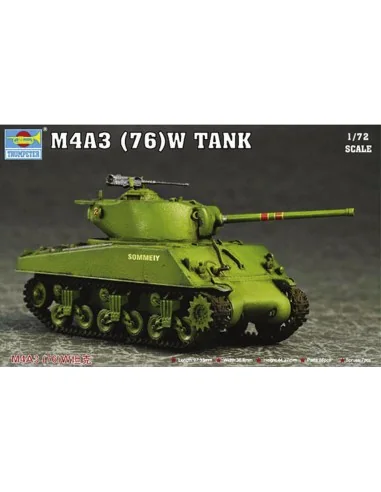 M4A3 76(W) Tank, 1/72 - Trumpeter 07226