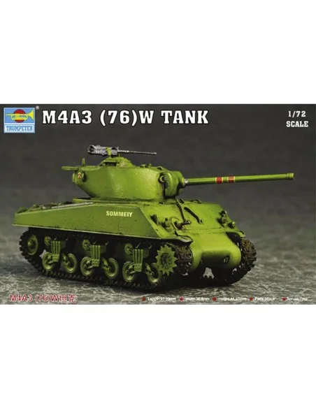 M4A3 76(W) Tank, 1/72 - Trumpeter 07226