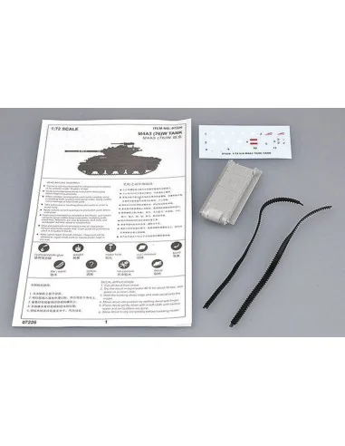 M4A3 76(W) Tank, 1/72 - Trumpeter 07226