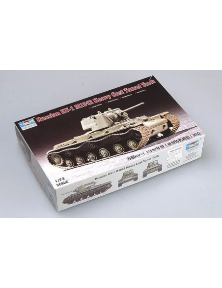 KV-1 1942 Heavy Cast Turret, 1/72 - Trumpeter 07231