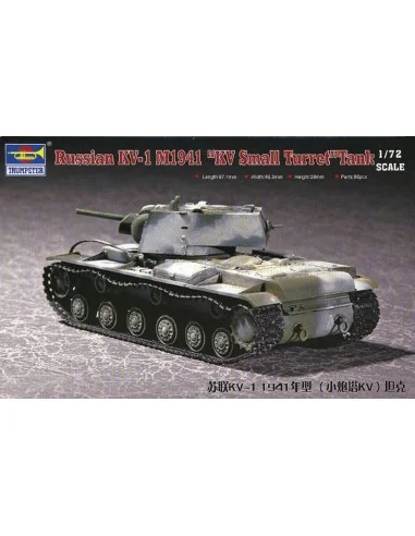 Russian KV-1 M1941 ''KV Small Turret'' Tank, 1/72 - Trumpeter 07232
