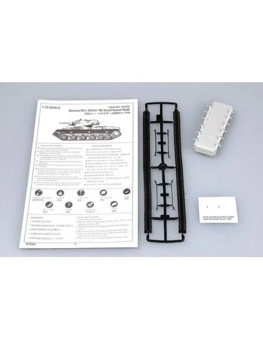 Russian KV-1 M1941 ''KV Small Turret'' Tank, 1/72 - Trumpeter 07232