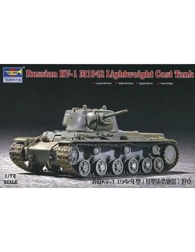 [NO_DESC] Russian KV-1 M1942 Lightweight Cast Tank, 1/72 - Trumpete...