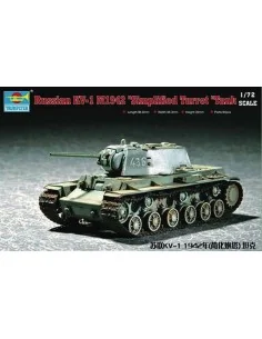 [NO_DESC] Russian KV-1 (Model 1942), 1/72 - Trumpeter 07234