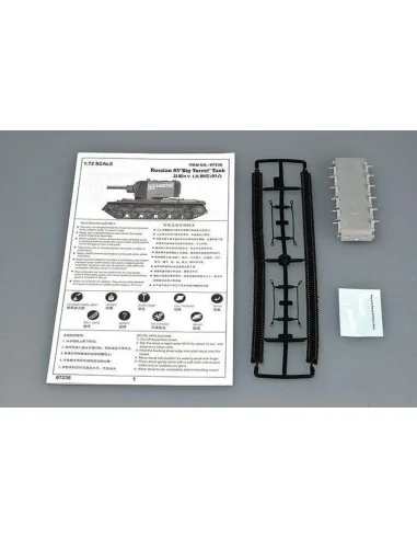 Soviet KV Big Turret, 1/72 - Trumpeter 07236