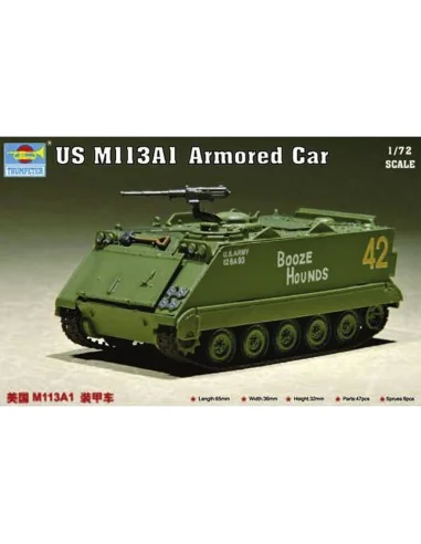 US M 113 A1 Armored Car, 1/72 - Trumpeter 07238