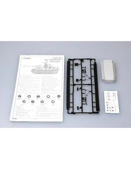 Tiger 1 Tank (Early), 1/72 - Trumpeter 07242