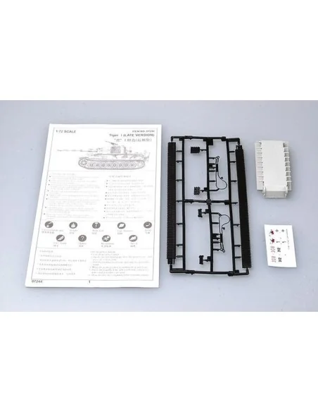 Tiger 1 Tank (Late), 1/72 - Trumpeter 07244