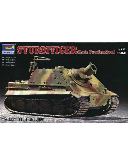 ''Sturmtiger''Assault Mortar (Late Type), 1/72 - Trumpeter 07247