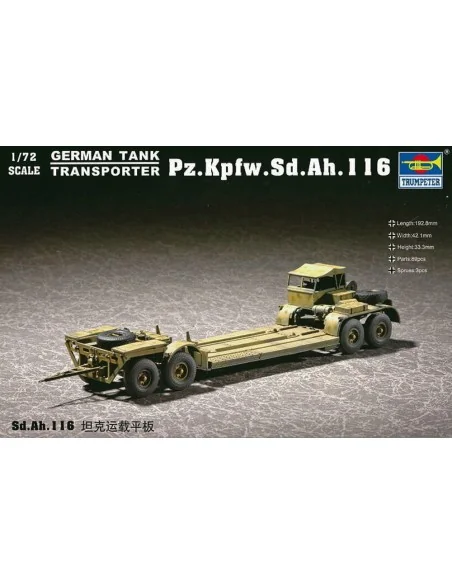 Sd.Ah.116 Trailer, 1/72 - Trumpeter 07249