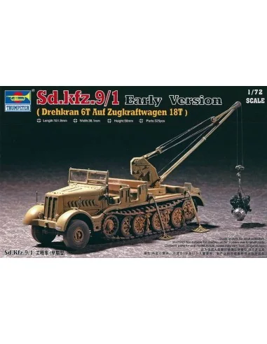 [NO_DESC] Drehkran SDKFZ 9/1, 1/72 - Trumpeter 07253
