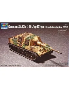 German Sd.kfz.186 Jagdtiger (Henschel production), 1/72 - Trumpeter...