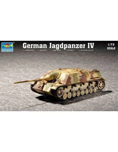 German Jagdpanzer IV, 1/72 - Trumpeter 07262