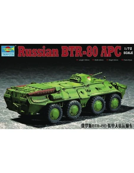 Russian BTR-80 APC, 1/72 - Trumpeter 07267