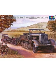 Sd.Kfz.9(18t)Half-Track, 1/72 - Trumpeter 07275