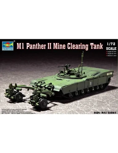 M1 Panther II Mine clearing Tank, 1/72 - Trumpeter 07280