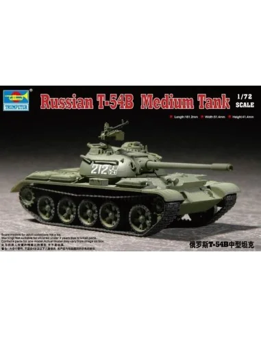 [NO_DESC] Russian T-54B Medium Tank, 1/72 - Trumpeter 07281